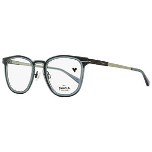 Shinola Flexon Keyhole Eyeglasses SH37001 050 Crystal Smoke 50mm